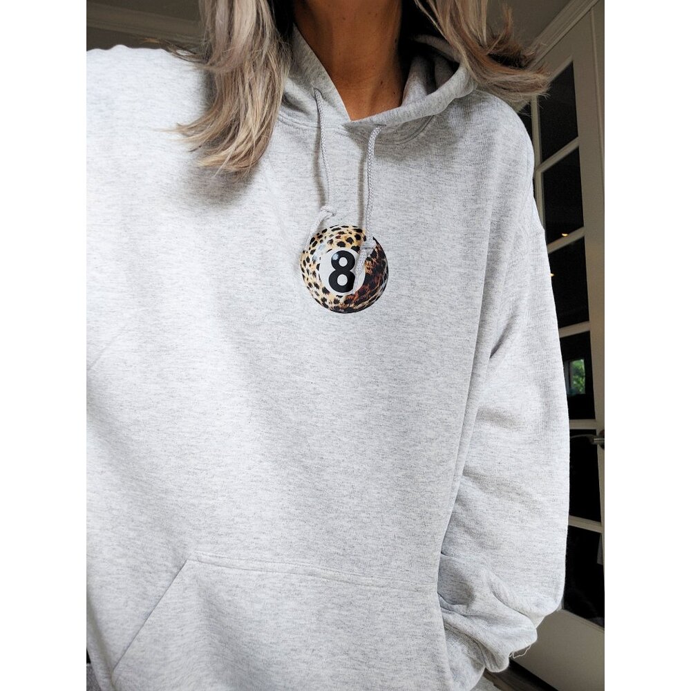 NWT Leopard 8 Ball Hoodie - Picture 7 of 16